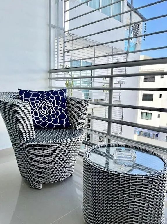 산티아고 데 로스 카바예로스 Luxury 5 Beds Penthouse - Private Jacuzzi & Karaoke Bar 아파트 도미니카 공화국